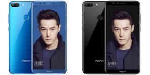 Onore presentato 9 Lite - smartphone a basso costo con quattro telecamere