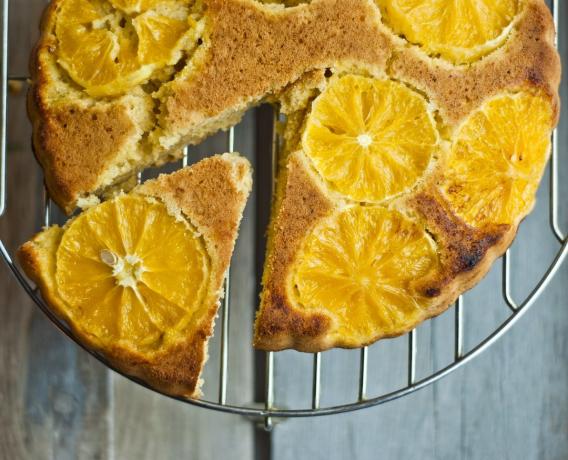 sana colazione: polenta con l'arancio