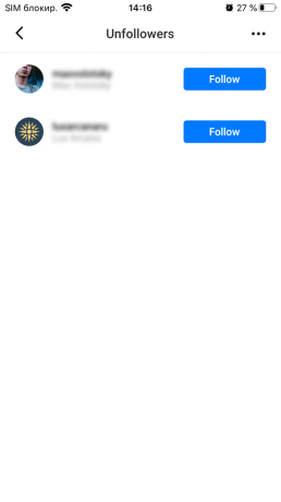 Come scoprire chi ha annullato l'iscrizione su Instagram
