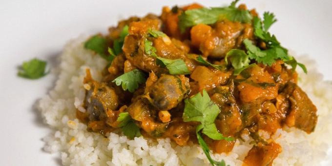 Ricette: cuori di pollo in salsa di pomodoro