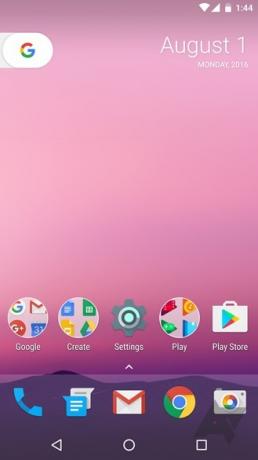 Nexus Launcher ricerca sul lato