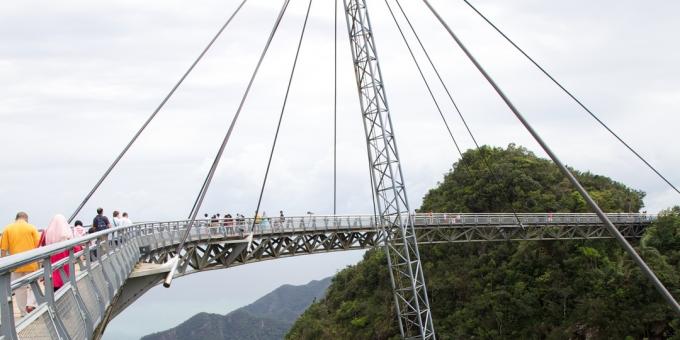 I ponti più spaventosi: il ponte celeste sull'isola di Langkawi