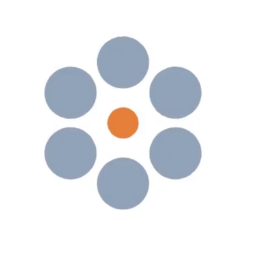 Illusione ottica Immagine: diminuzione cerchio