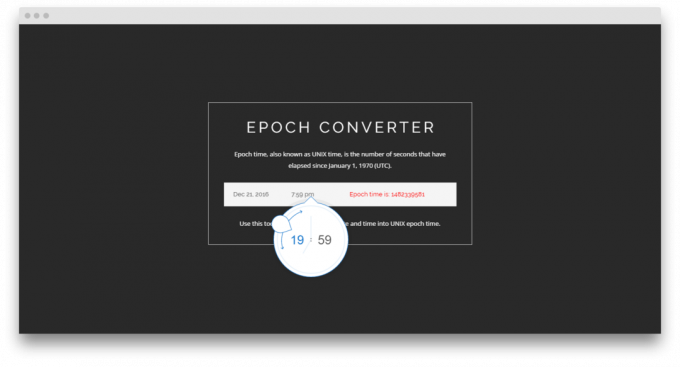 unix-tempo: Epoch Converter