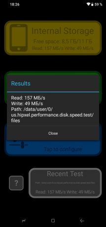 Doogee Y8: Memory Test