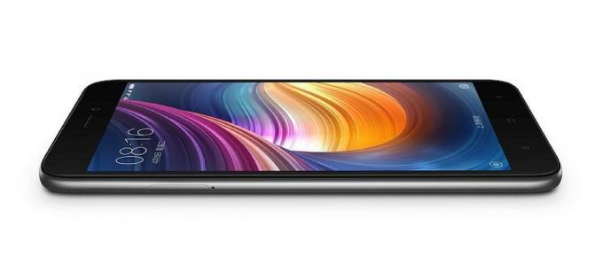 Xiaomi redmi 5A è una vista laterale