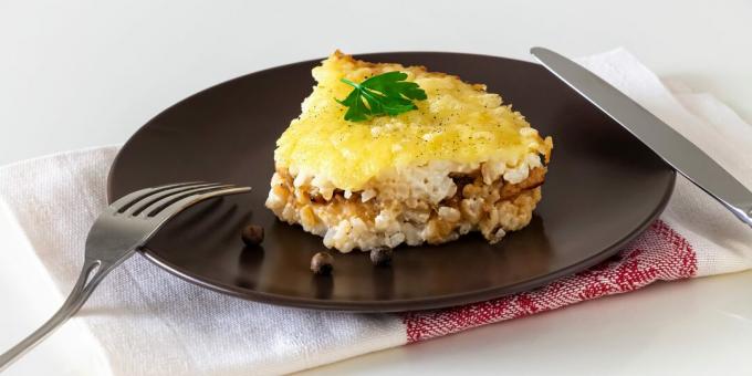 Casseruola di riso con carne macinata: una ricetta semplice