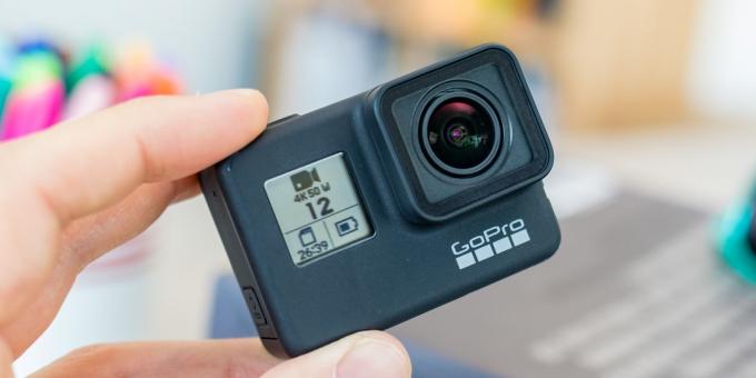 Gadget come un regalo per il nuovo anno: GoPro Hero7 nero