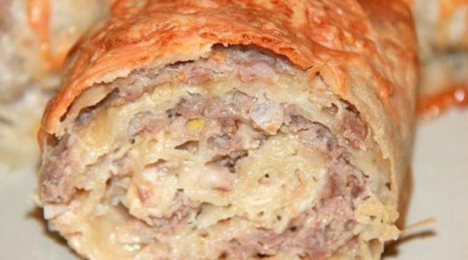 Cosa cucinare carne macinata: Pagnotta di carne di pita 