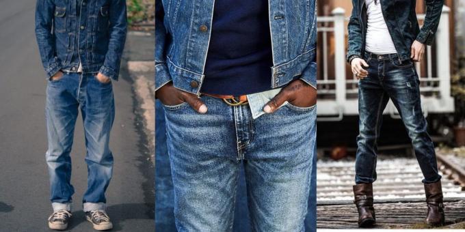 i jeans misero dell'annata per gli uomini - 2019