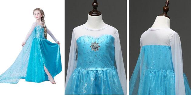 Vestito per bambini al ballo: Vestito come Elsa