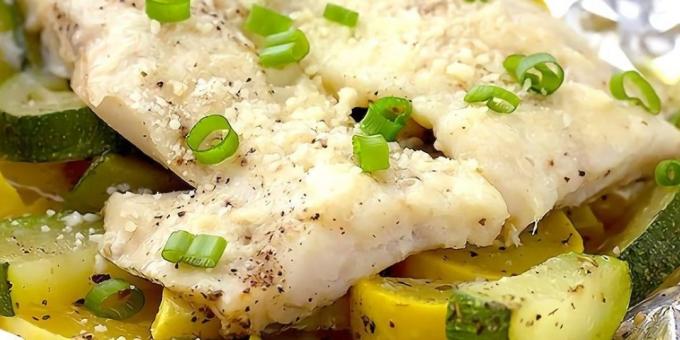 Ricette: Pollock al forno con zucchine