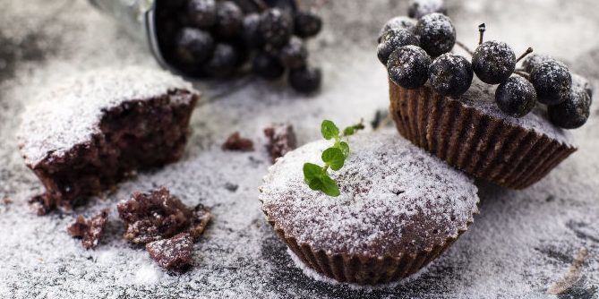 Aronia Ricette: Cupcakes con Aronia
