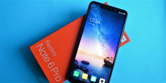 Panoramica Xiaomi redmi Nota 6 Pro: Aspetto con imballo