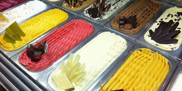 tipi di gelato: gelato