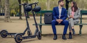 Cosa della giornata: pieghevole elektrosamokat Segway Ninebot MAX con un margine di 65 km di corsa