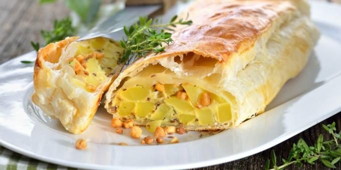 Strudel con patate