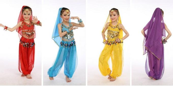 costume danzatrice orientale