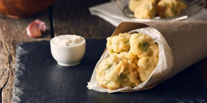 Broccoli in pastella in 15 minuti