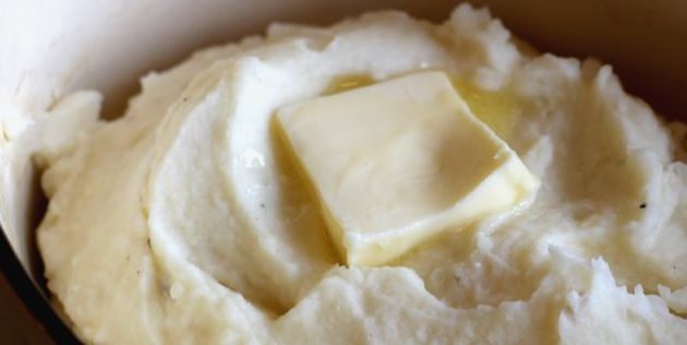 La ricetta del purè di patate: burro deve essere caldo