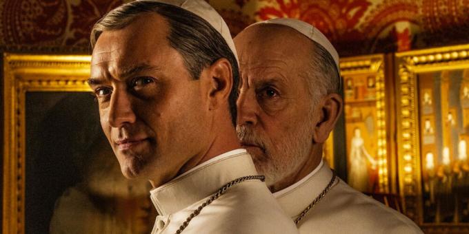 Egli è venuto secondo trailer di "nuovo papa" - la continuazione del "papà Giovani" con Jude Law e John Malkovich