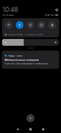 Notifiche Xiaomi Mi 10