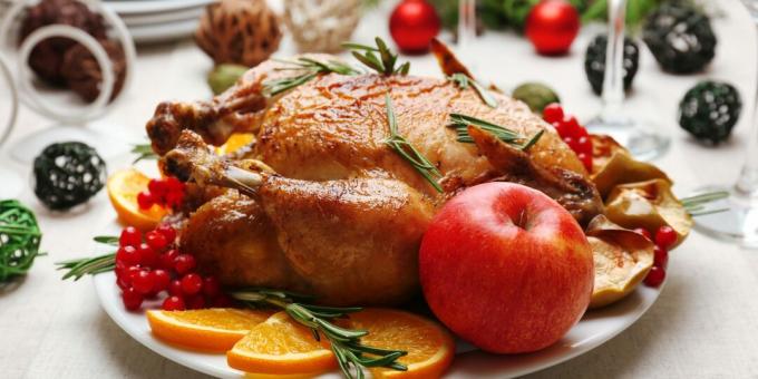 Pollo ripieno alle mele: una ricetta semplice