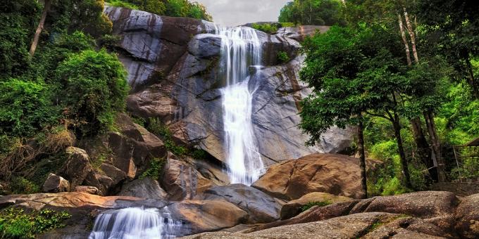 Attrazioni Langkawi: la cascata dei sette pozzi