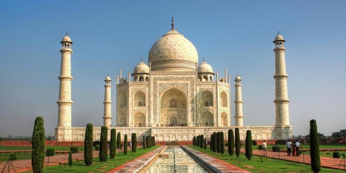 Taj Mahal, in India