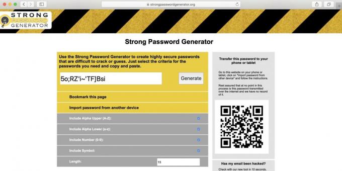 Generatore di password le password Generator