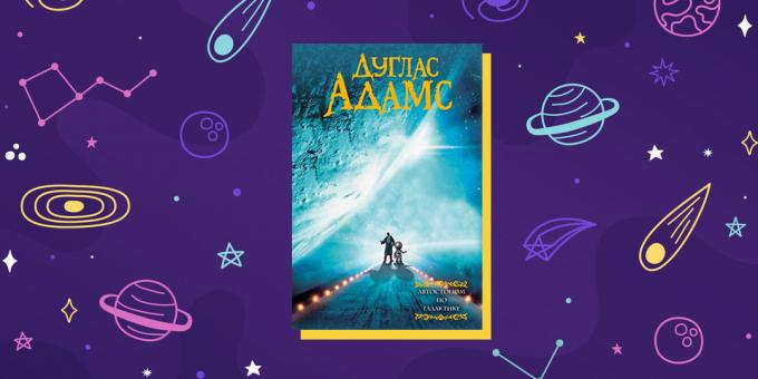 Science-fiction libro "La guida del Hitchhiker alla galassia" di Douglas Adams