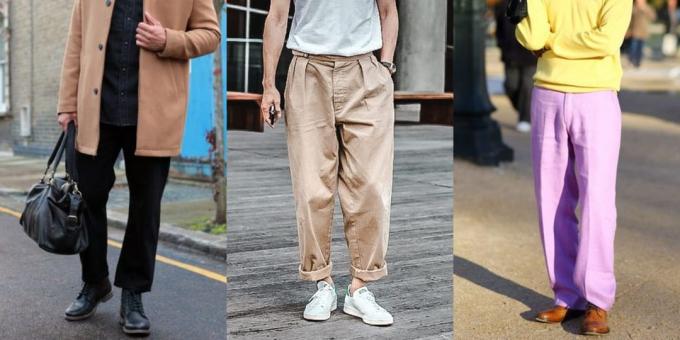 pantaloni degli uomini la maggior parte alla moda: Slacks