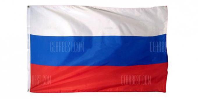 Attributi sportivi: bandiera russa