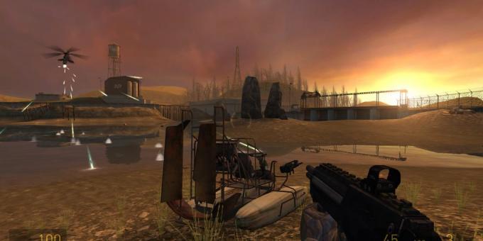 Shooter con la trama: Half-Life 2 (cottura al tramonto)