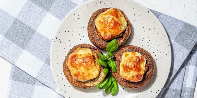 Champignon ripieni di carne e verdure