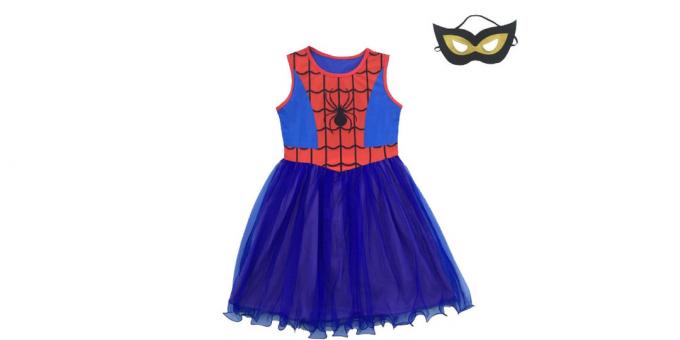 Vestito delle ragazze di Spider-Man