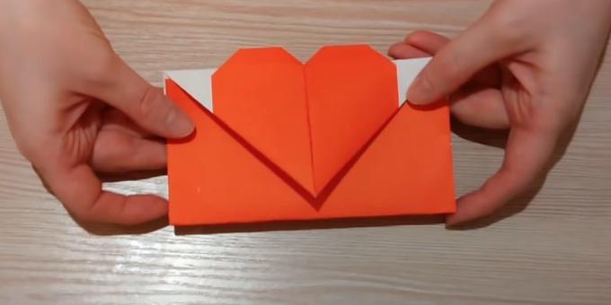 Come fare una busta con le figure nell'arte degli origami