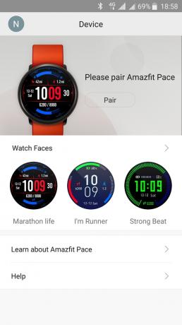 Xiaomi Amazfit Pace: Lavorare con le applicazioni