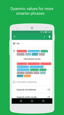 TExpand - una comoda utility per la digitazione rapida su Android