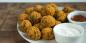 Falafel al forno con arachidi e aglio