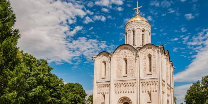 Quali attrazioni di Vladimir vedere: Cattedrale Dmitrievsky