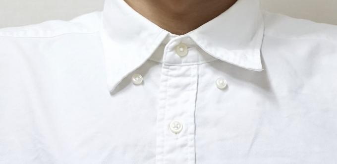 loop orizzontale per i primi bottoni della camicia
