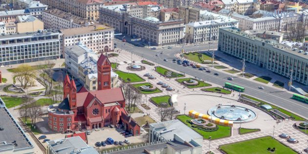 Chiesa Rossa a Minsk