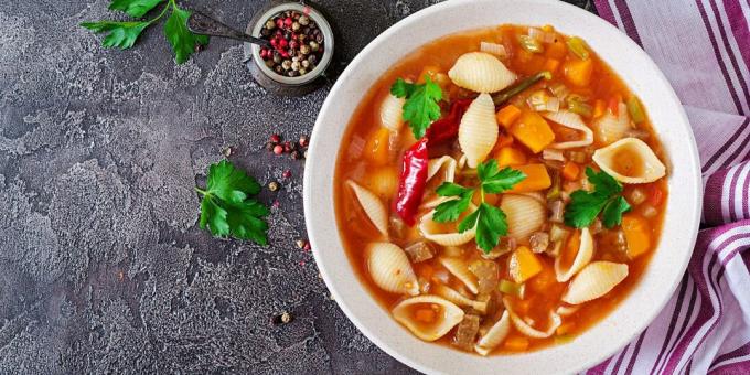 Minestrone alla zucca