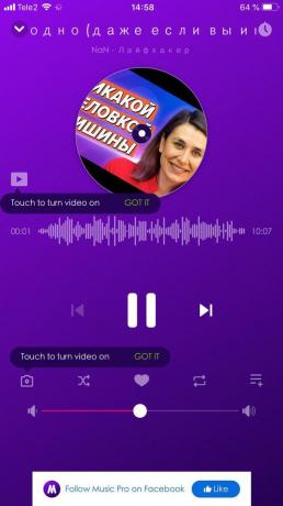 La lattina Musica Pro non solo ascoltare la musica, ma anche i podcast
