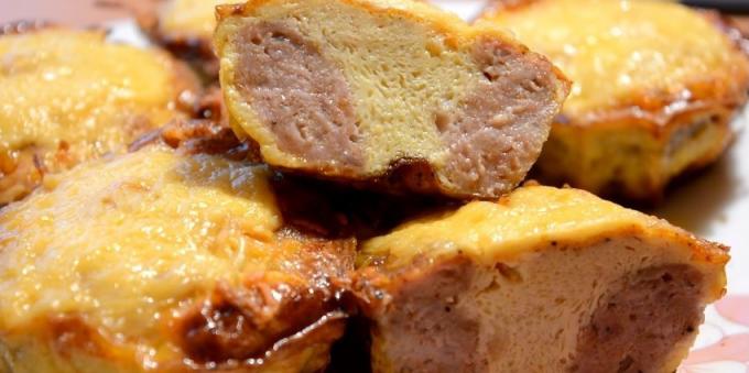 Cosa cucinare carne macinata: Carne Bigné farcito