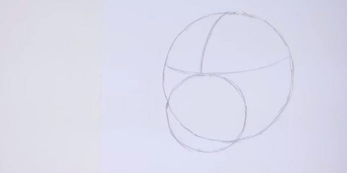 Disegnare un cerchio di diametro inferiore