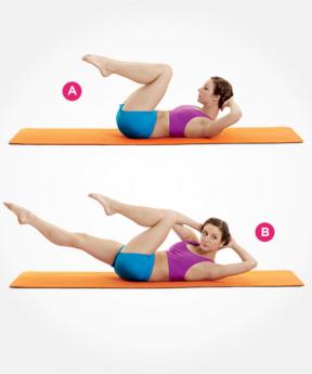 9 Pilates esercizi per un ventre perfettamente piana