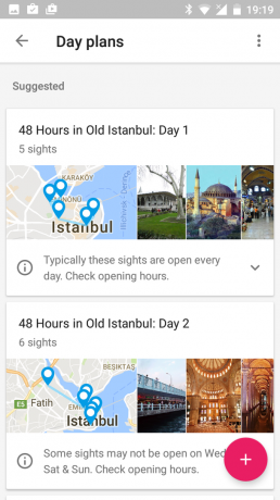 Google Viaggi gita di un giorno