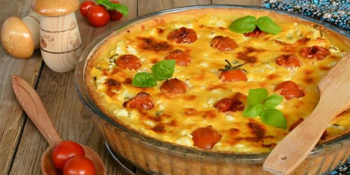 Torta con ricotta e pomodori: una ricetta semplice
